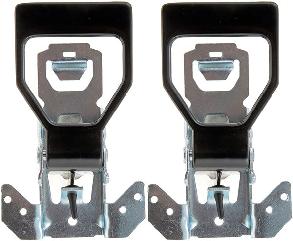 Two Front Black Interior Door Handles (Dorman 77098) - Front Left & Front Right