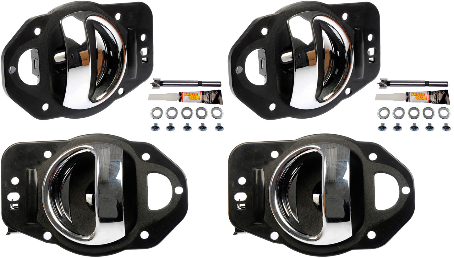 Interior Left & Right Door Handles, Front & Rear (Dorman #80369, 80370)