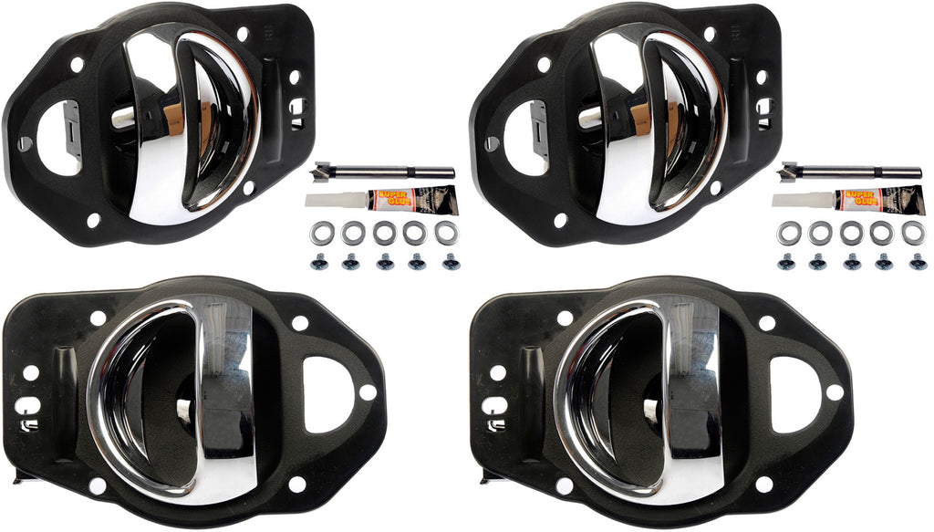 Interior Left & Right Door Handles, Front & Rear (Dorman #80369, 80370)