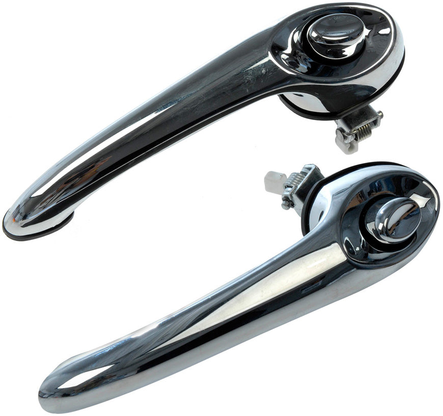 Pair of Front Left & Right Exterior Door Handles (Dorman #81014 & #81015)