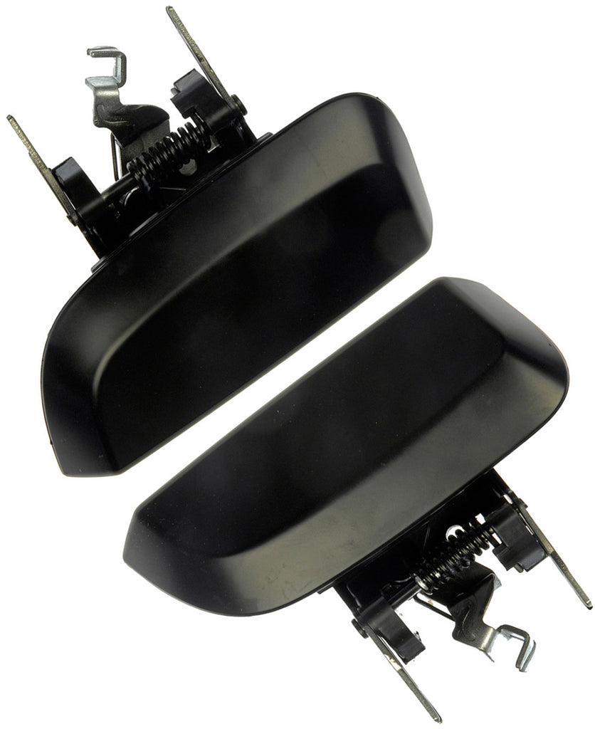 Pair of Rear Left & Right Black Exterior Door Handles (Dorman# 81074, 81075)