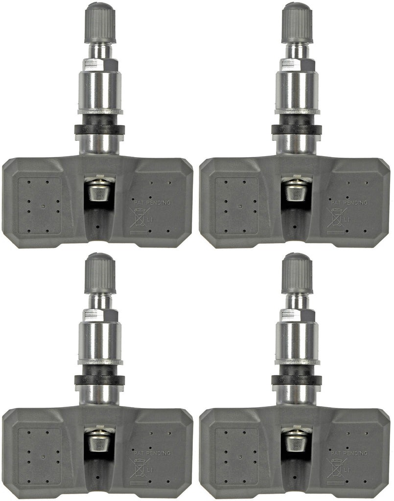 Four Tire Pressure Monitoring System (TPMS) Sensor Dorman 974-046