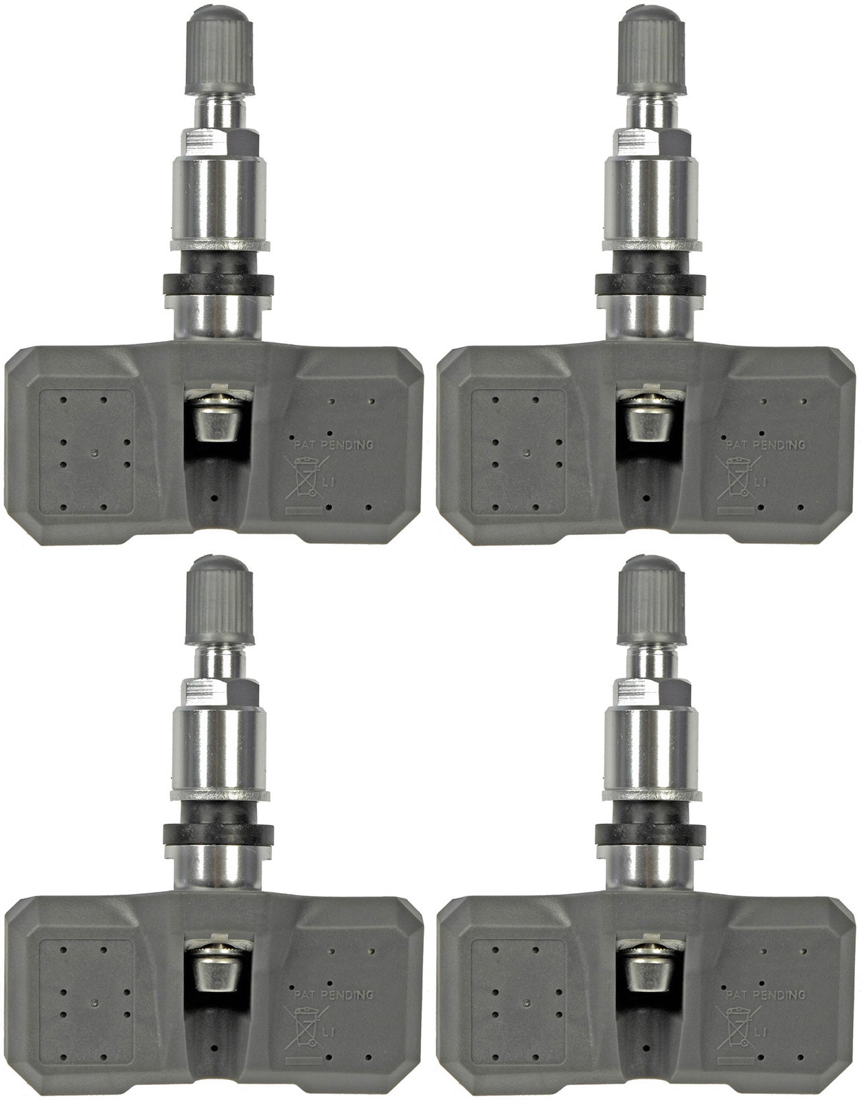 Four Tire Pressure Monitoring System (TPMS) Sensors (Dorman 974-009)