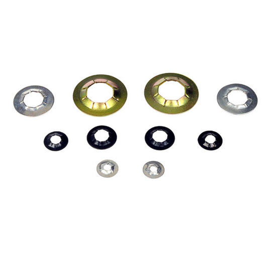 Push Nut Assortment - 2 each: 1/8,3/16,1/4,3/8,1/2 In. - Dorman# 13441