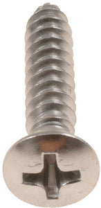 Self Tapping Screw - Oval Phillips Head-No. 10 x 1