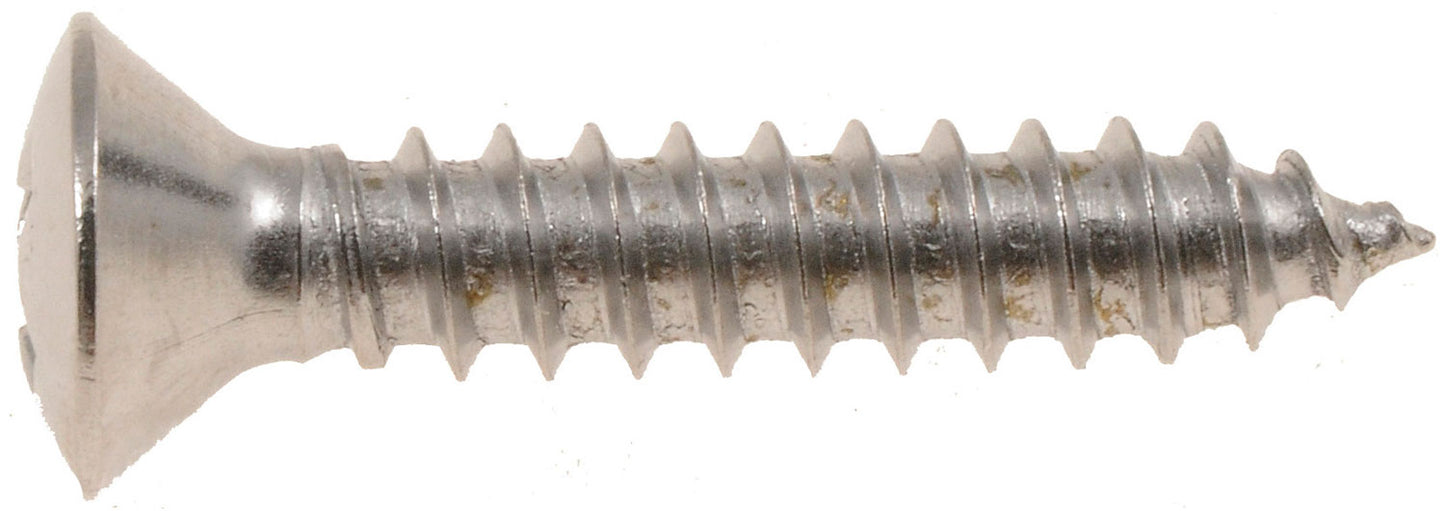 Self Tapping Screw - Oval Phillips Head-No. 10 x 1" - Dorman# 896-529