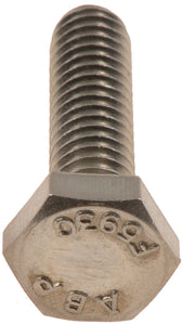 Cap Screw-Hex Head-Stainless Steel- 1/4-20 x 1 In. - Dorman# 784-250