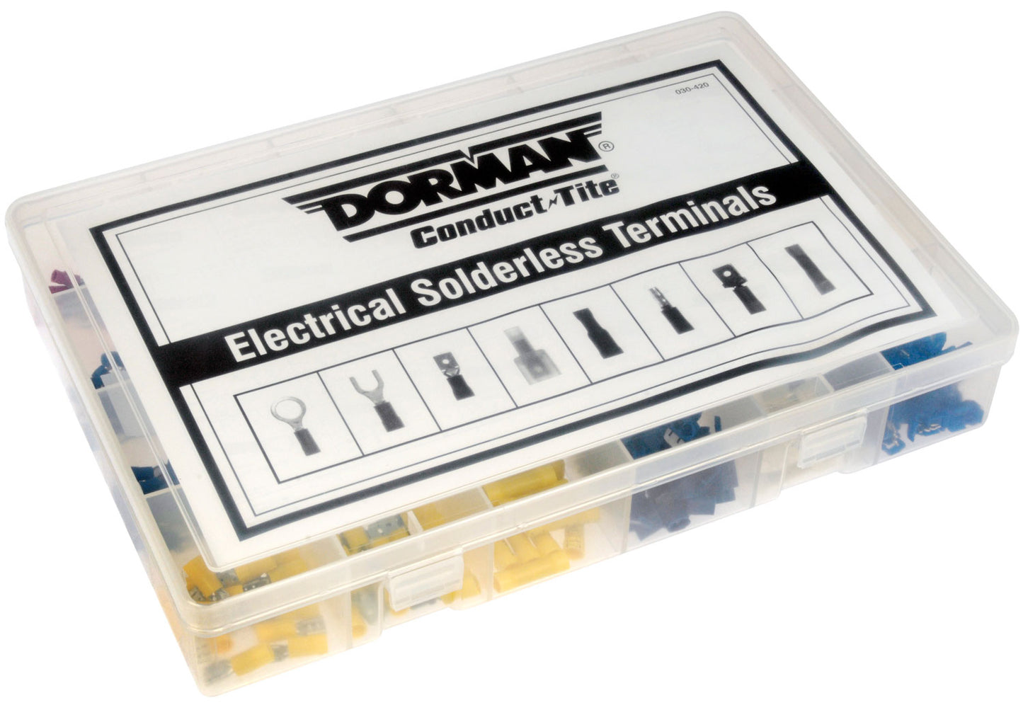 Solderless Electric Terminals (Dorman 030-420) "Quick Splice" 24 SKU/440 Pc Tray