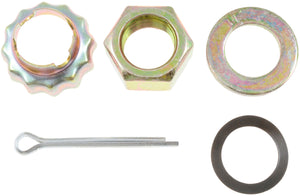 Spindle Nut Kit M12 - Nut Kits, Washer, Retainer & Cotter Pin - Dorman# 04983