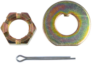 Spindle Nut Kit 3/4-20 - Nut Kits, Washer, Retainer & Cotter Pin - Dorman# 04993