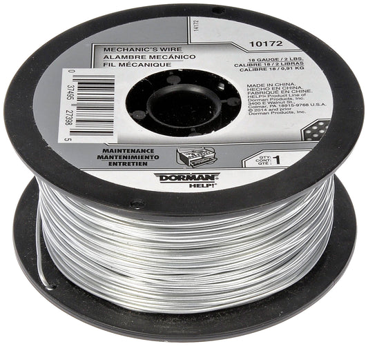 Mechanics Wire 18 Gauge 2 Pound Spool - Dorman# 10172