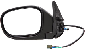 Left Power Heated Side View Mirror (Textured Black) (Dorman# 955-1088)