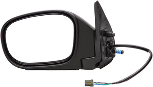 Left Power Heated Side View Mirror (Primed / Black) (Dorman# 955-1090)