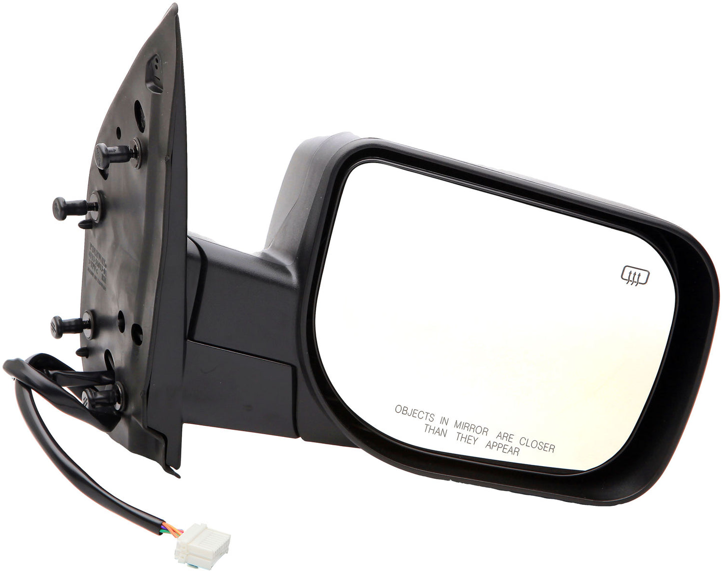 Right Power Heated Memory Side View Mirror (Textured Cover) (Dorman# 955-1093)
