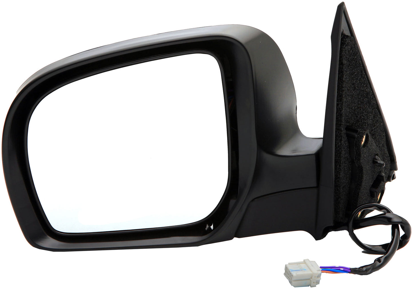 Side View Mirror Left Power; Heated (PTM) w/o turn signal (Dorman# 955-1116)