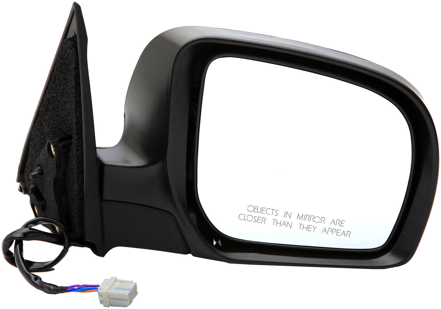 Side View Mirror Right Power; Heated (PTM) w/o turn signal (Dorman# 955-1117)
