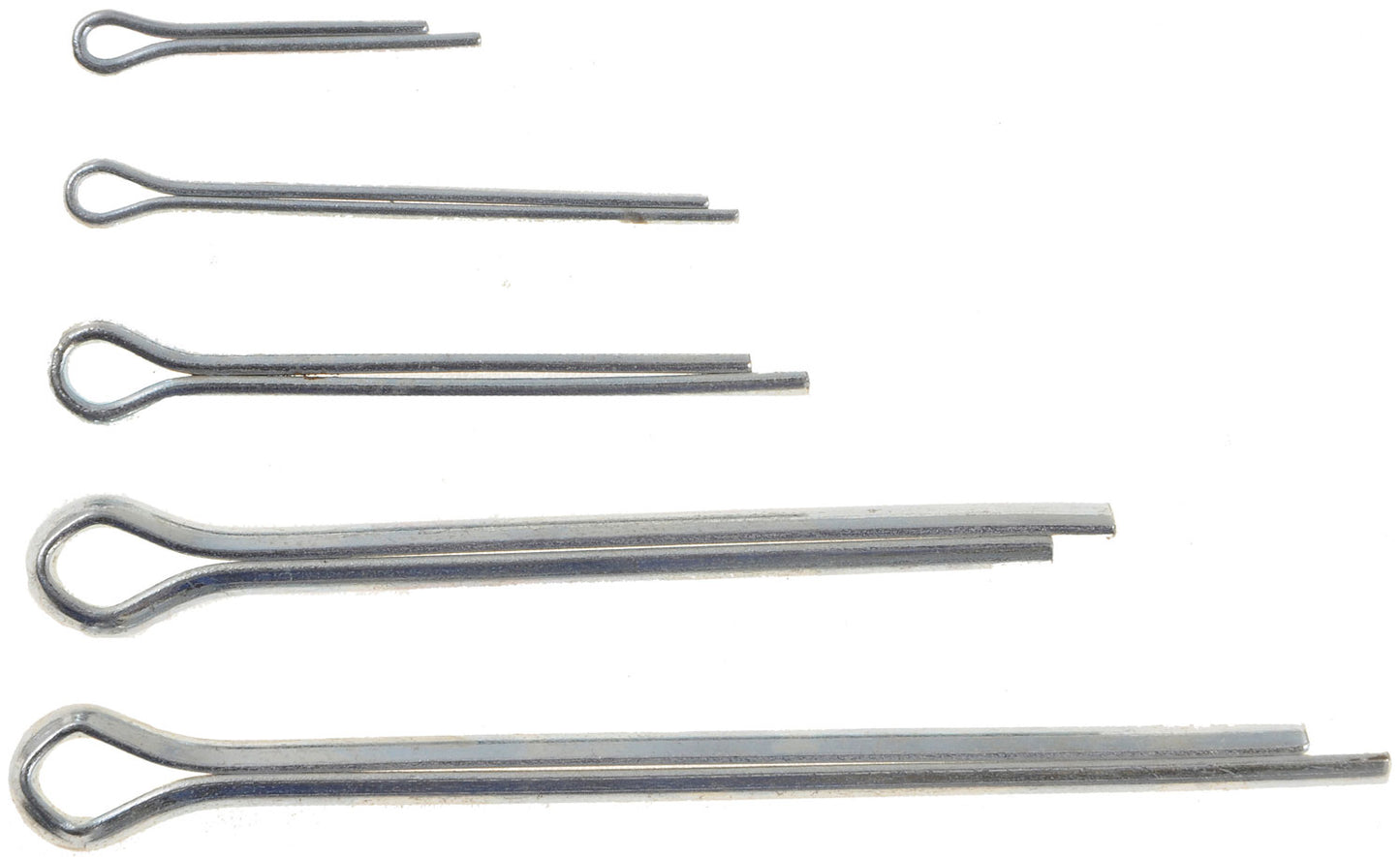 Cotter Pin Assortment 3x-1/16x1/2,1/16x1,3/32x1,1/8x1-1/2,1/8x2" - Dorman# 13422