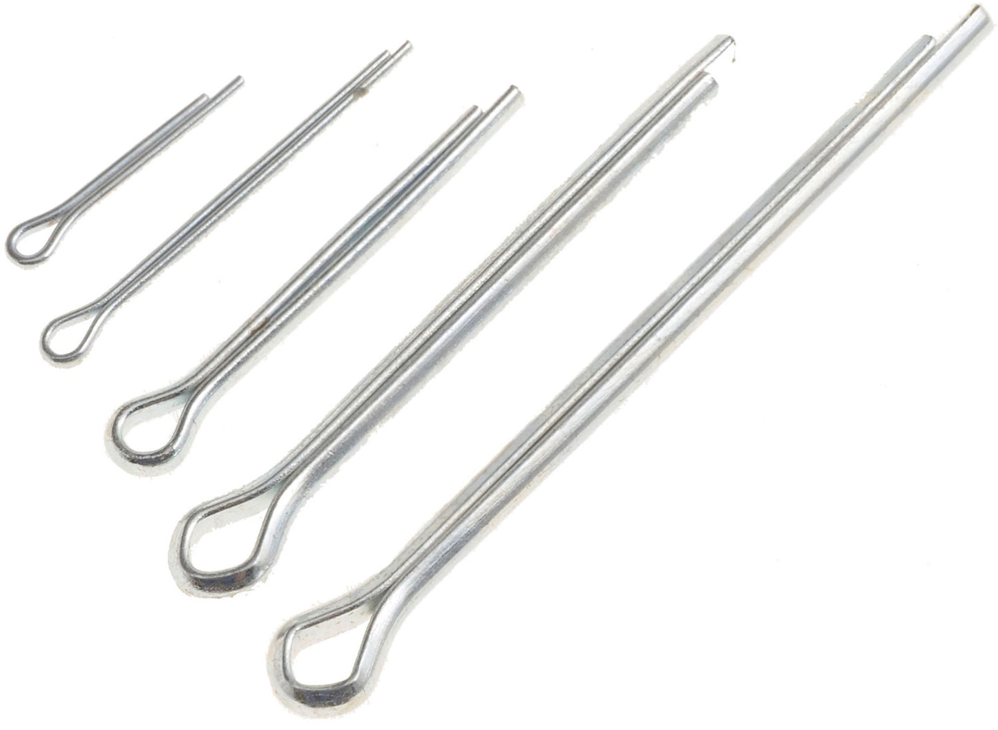 Cotter Pin Assortment 3x-1/16x1/2,1/16x1,3/32x1,1/8x1-1/2,1/8x2" - Dorman# 13422