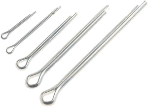 Cotter Pin Assortment 3x-1/16x1/2,1/16x1,3/32x1,1/8x1-1/2,1/8x2