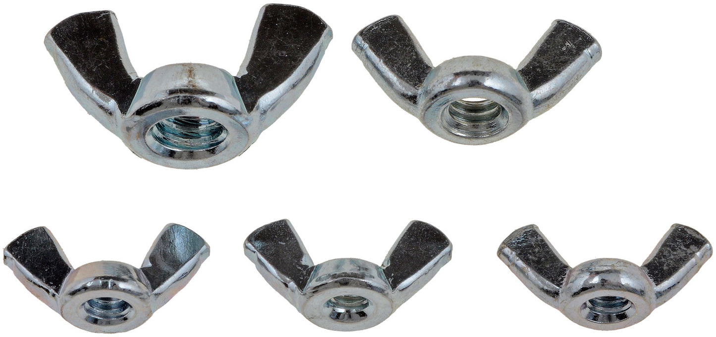 Wing Nut Asmt Sizes #8-32, #10-24, #10-32, 1/4"-20 & 5/16"-18 - Dorman# 13550