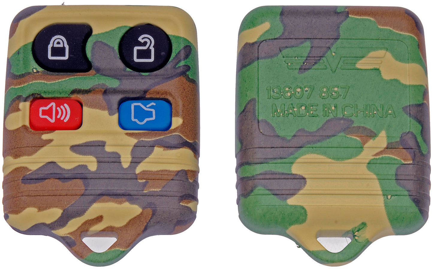 Keyless Remote Case Replacement Green Camouflage - Dorman# 13607GNC