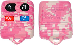 Keyless Remote Case Replacement Pink Digital Camouflage - Dorman# 13607PKC