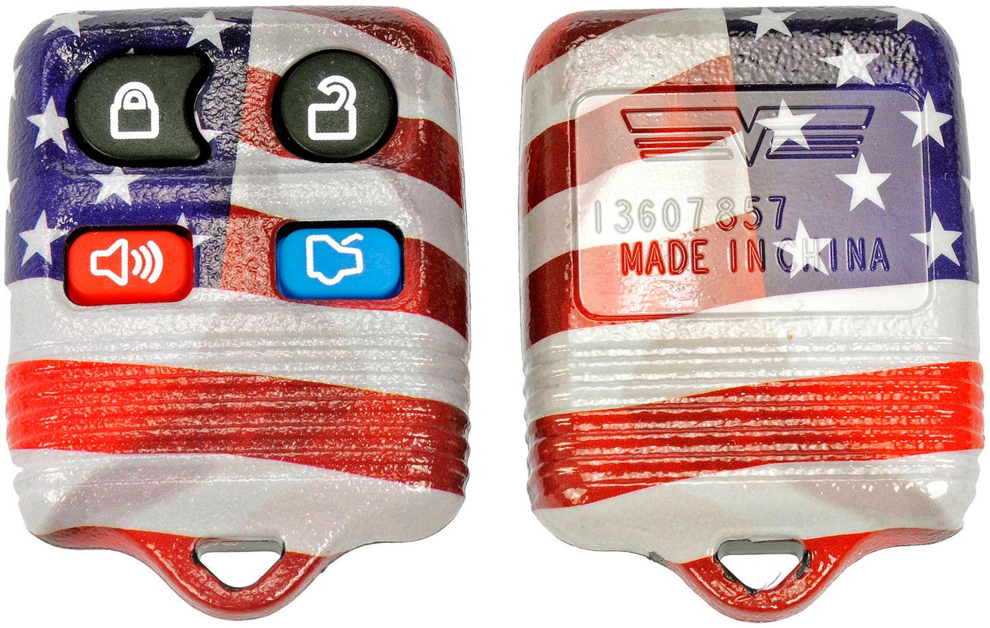 Keyless Remote Case American Flag (Dorman 13607US)