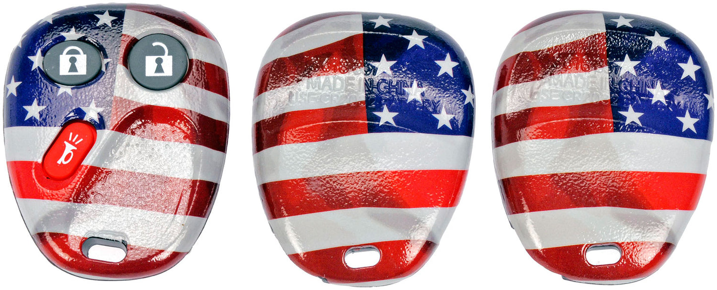 Keyless Remote Case American Flag (Dorman 13618US)