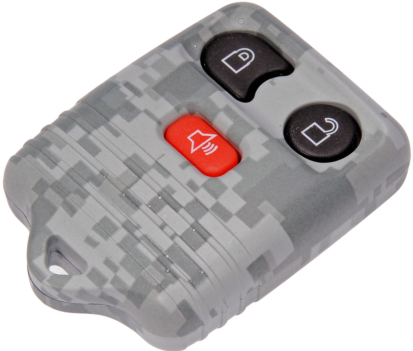 New Keyless Remote Case Replacement Gray Digital Camoflage - Dorman 13625GYC