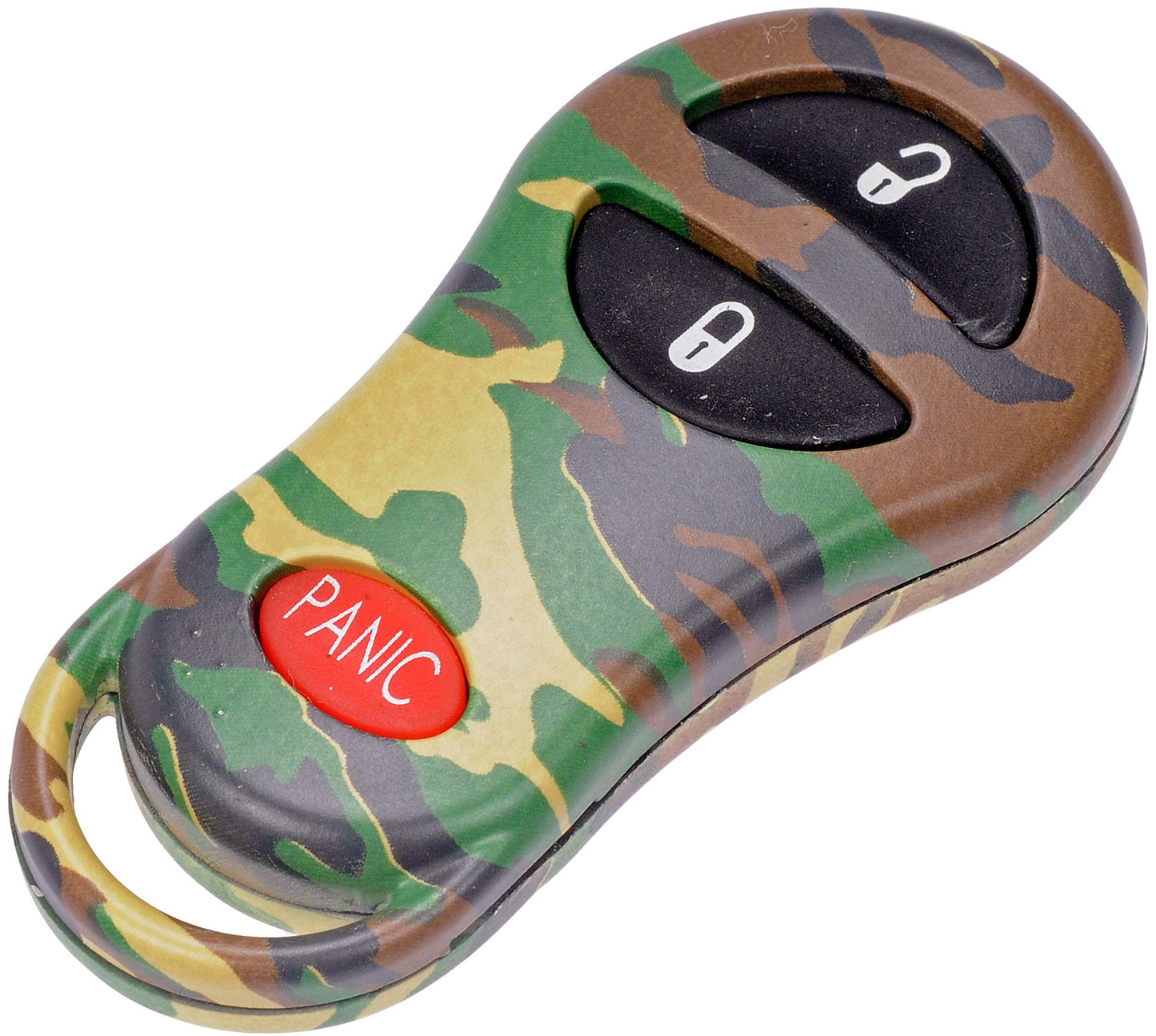 New Keyless Remote Case Replacement Green Camoflage - Dorman 13628GNC