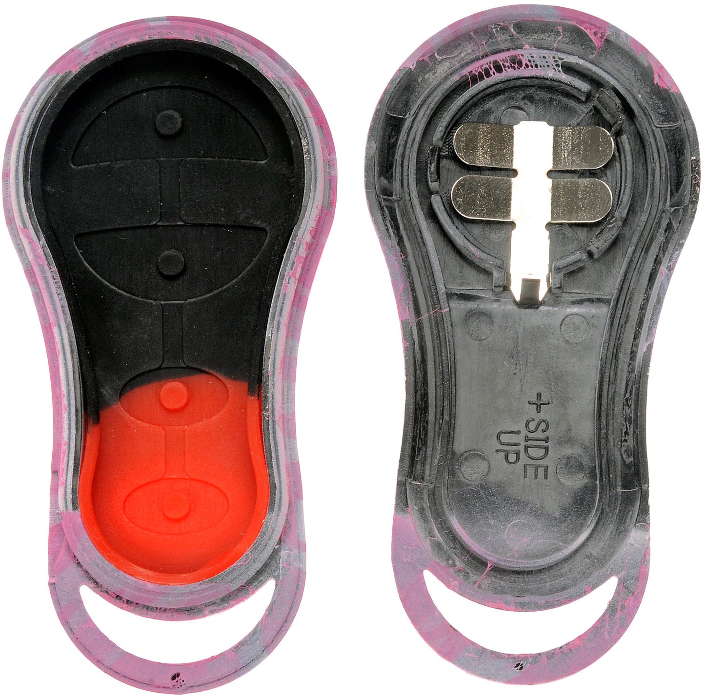 New Keyless Remote Case Replacement Pink Digital Camoflage - Dorman 13628PKC