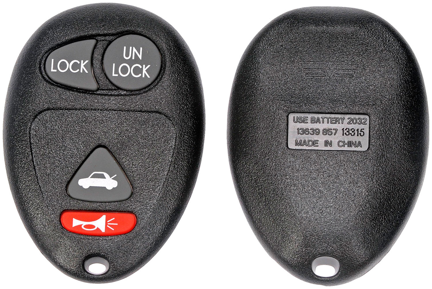 Keyless Remote Case Replacement - Dorman# 13639