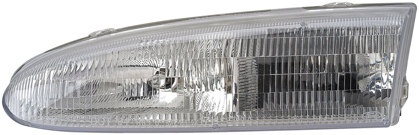 Headlight Assembly - Left - (Dorman# 1590248) fits 95-97 Ford Contour