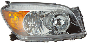 Head lamp - Left BLACK HOUSING (Dorman# 1591925)