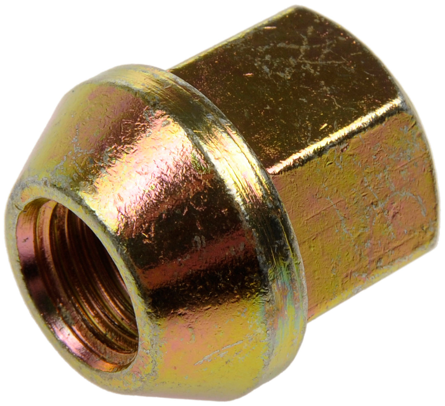 Wheel Nut M12-1.50 Bulge - 19mm Hex, 23mm Length (Dorman# 611-063-BP)