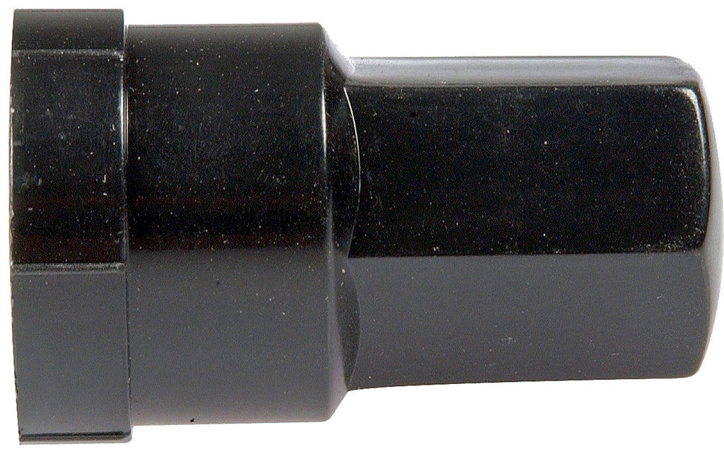 Black Wheel Nut Cover M24-2.0, Hex 19mm - Dorman# 611-609