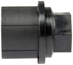 Black Wheel Nut Cover M27-2.0, Hex 22mm - Dorman# 611-613