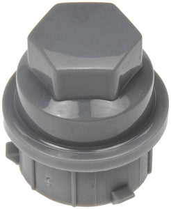 Gray Wheel Nut Cover M24-2.0, Hex 19mm - Dorman# 611-621