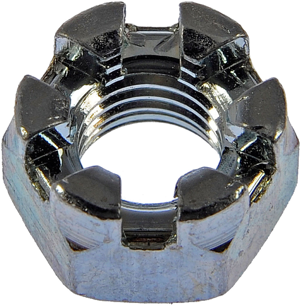 Hex Nut-Castellated-Thread Size: 5/16-24, Height: 1/2 In. - Dorman# 814-061