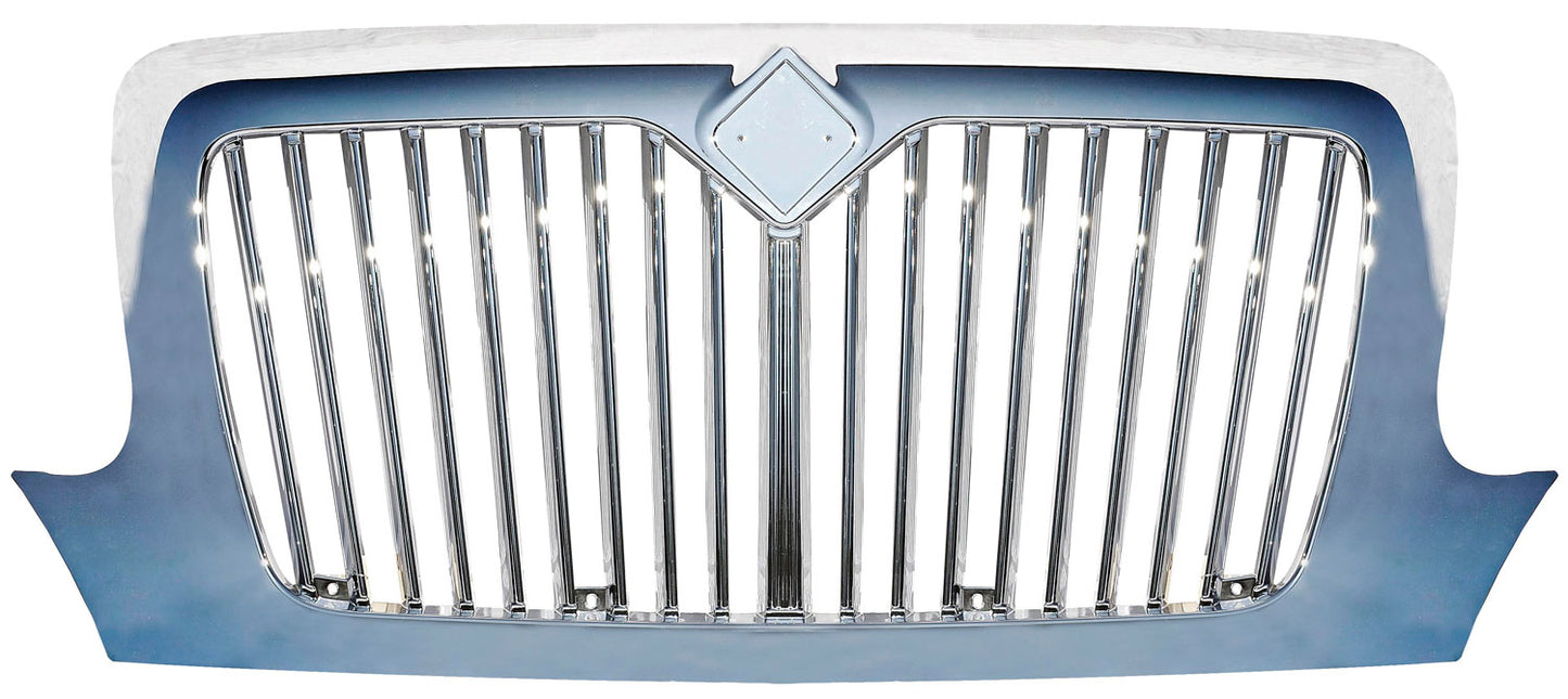 Rad. Grille Chrome Dorman 242-5107,3551015C99 Fits 90-18 International Trucks