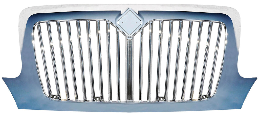 Rad. Grille Chrome Dorman 242-5107,3551015C99 Fits 90-18 International Trucks