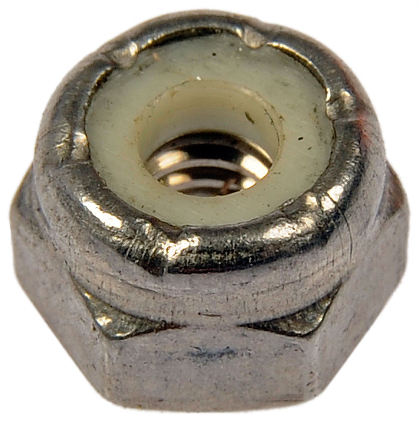 Hex Lock Nuts With Nylon Ring-Grade 2- Thread Size: 8-32 In. - Dorman# 250-008