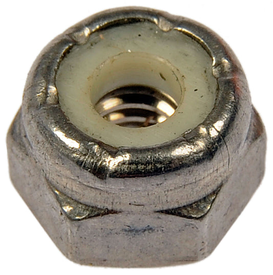 Hex Lock Nuts With Nylon Ring-Grade 2- Thread Size: 8-32 In. - Dorman# 250-008