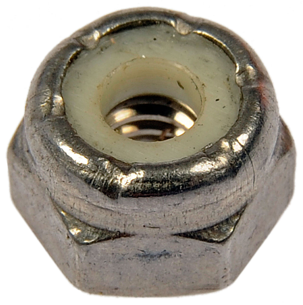Hex Lock Nuts With Nylon Ring-Grade 2- Thread Size: 8-32 In. - Dorman# 250-008