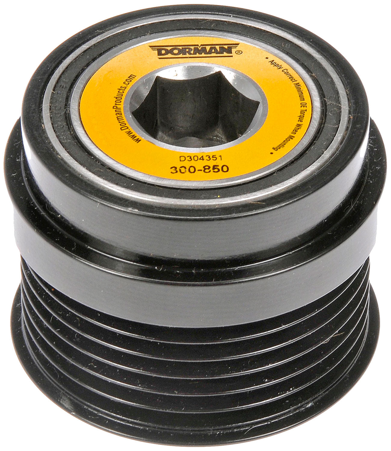 New Alternator Decoupler Pulley - Dorman 300-850