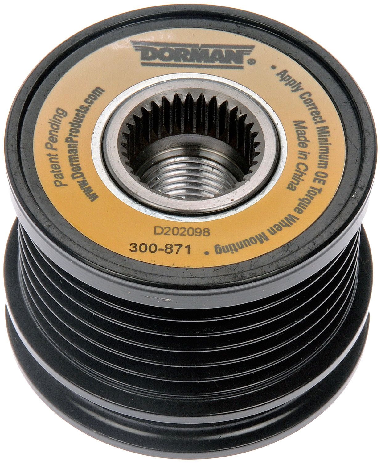 Alternator Decoupler Pulley - Dorman# 300-871