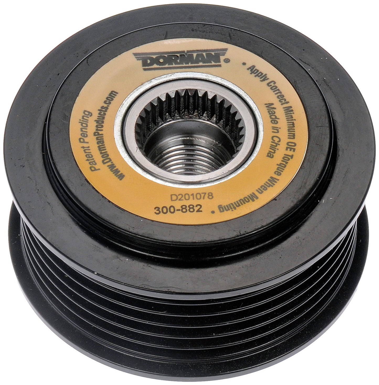Alternator Decoupler Pulley - Dorman# 300-882