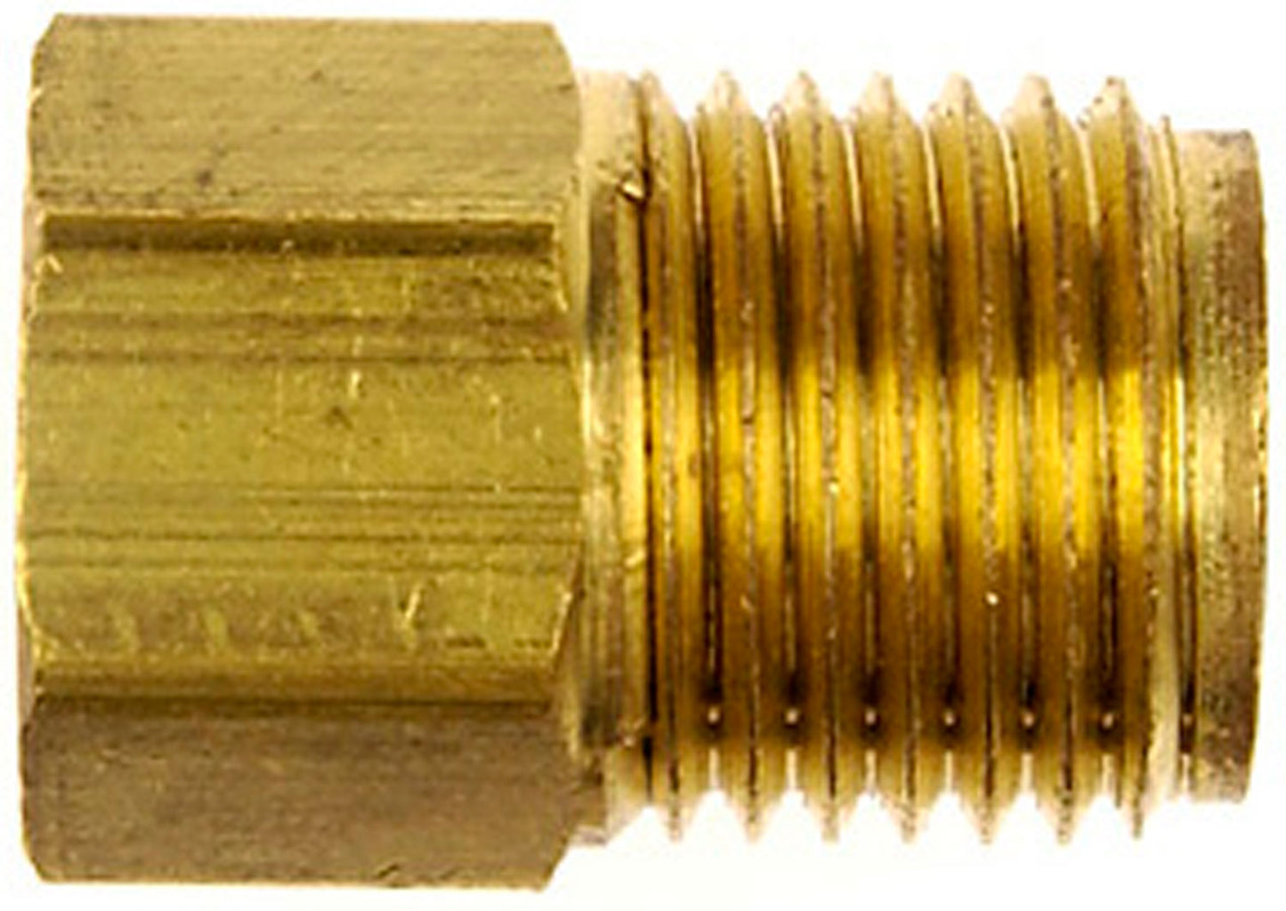 Brake Line Adapter-Dual Brake-1/4 In. x 9/16-18 In. - Dorman# 490-536.1