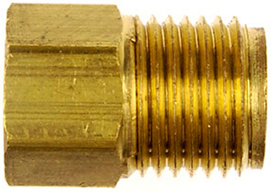 Brake Line Adapter-Dual Brake-1/4 In. x 9/16-18 In. - Dorman# 490-536.1