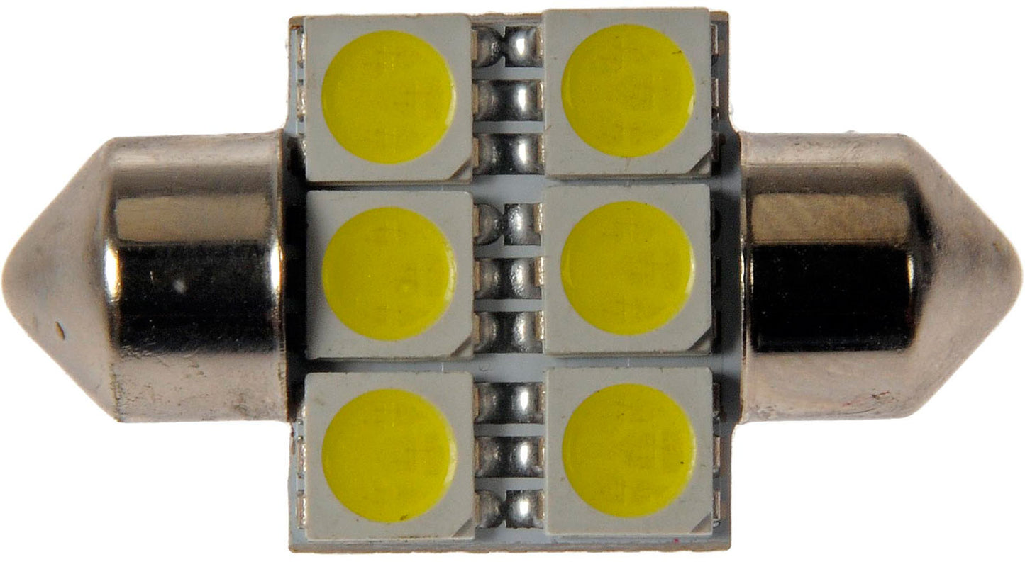 3175 White 5050SMD 6LED Bulb - Dorman# 3175W-SMD